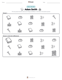 Adam Smith printable worksheet preview