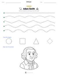 Adam Smith printable worksheet preview