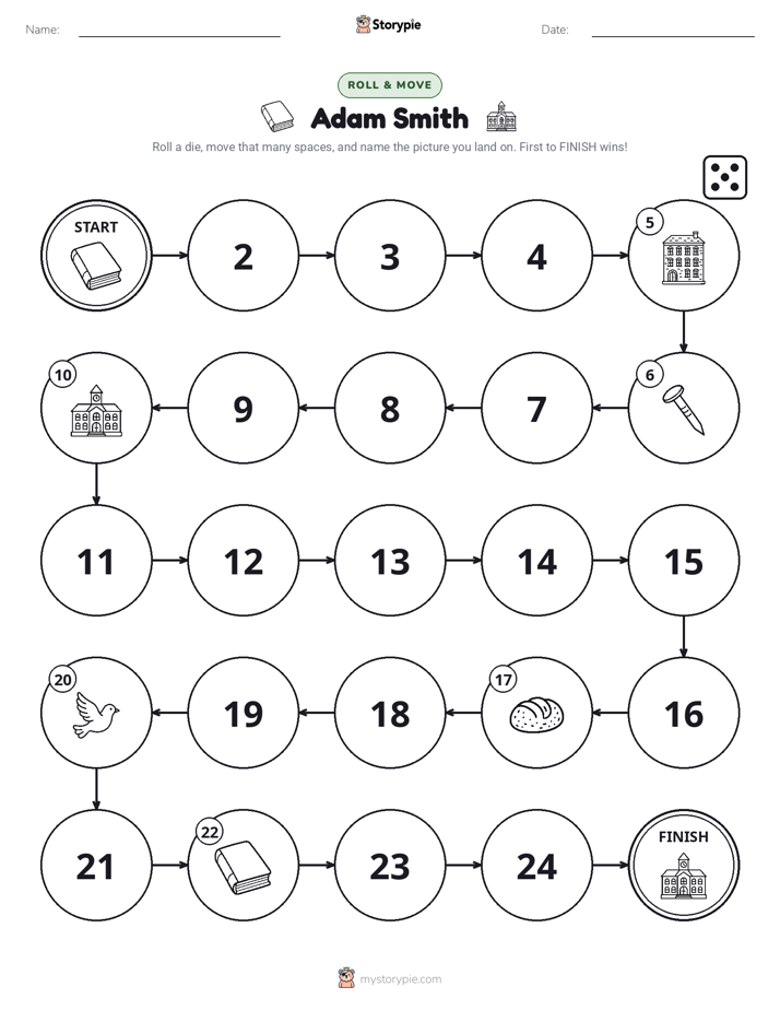 Roll & Move Game