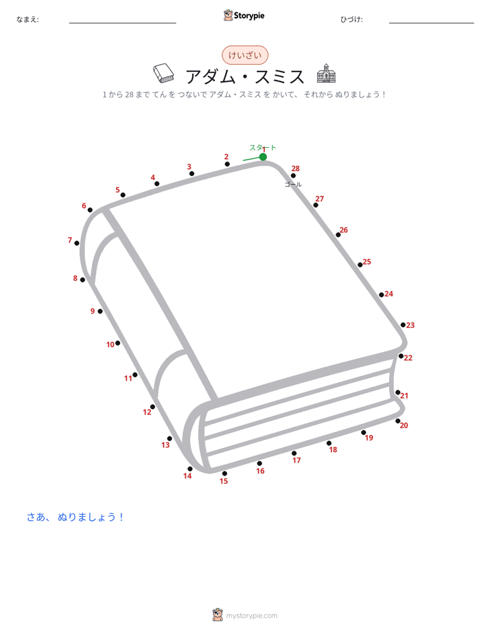 点つなぎ