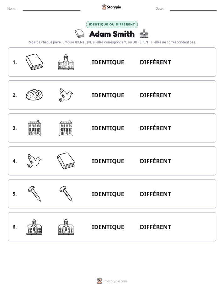 Identique ou Différent