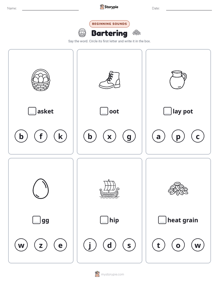 Beginning Sounds