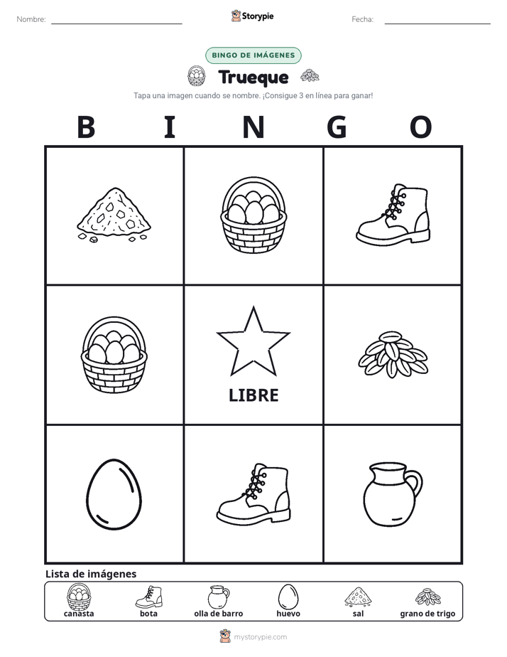 Bingo de Imágenes
