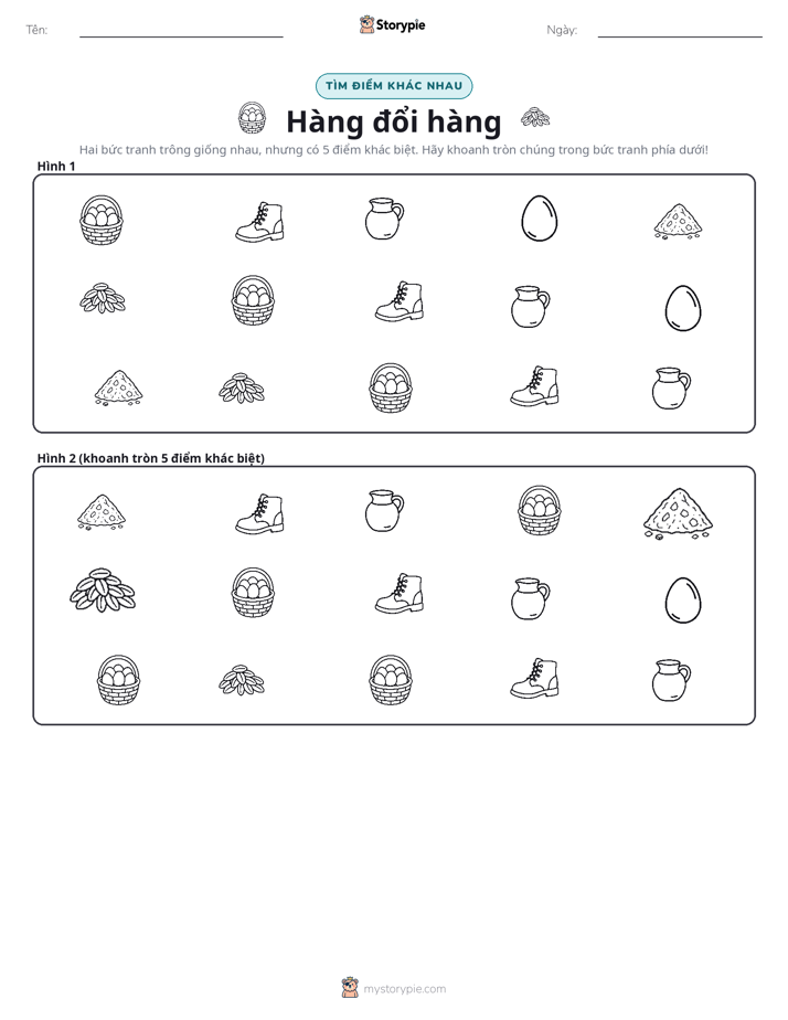 Tìm Sự Khác Biệt