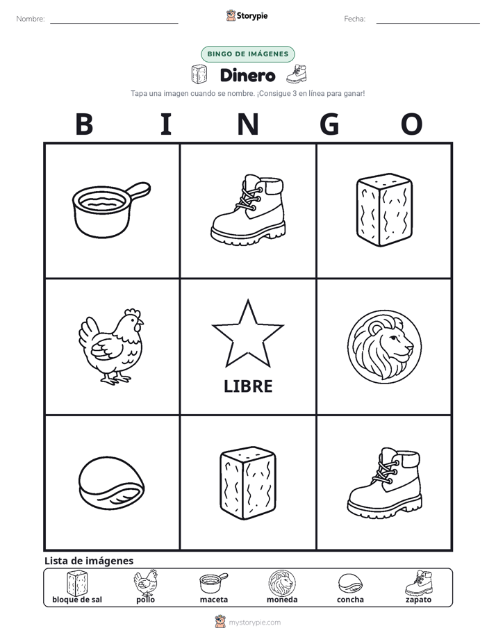 Bingo de Imágenes