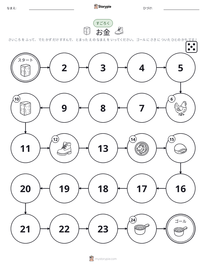 ロール＆ムーブゲーム