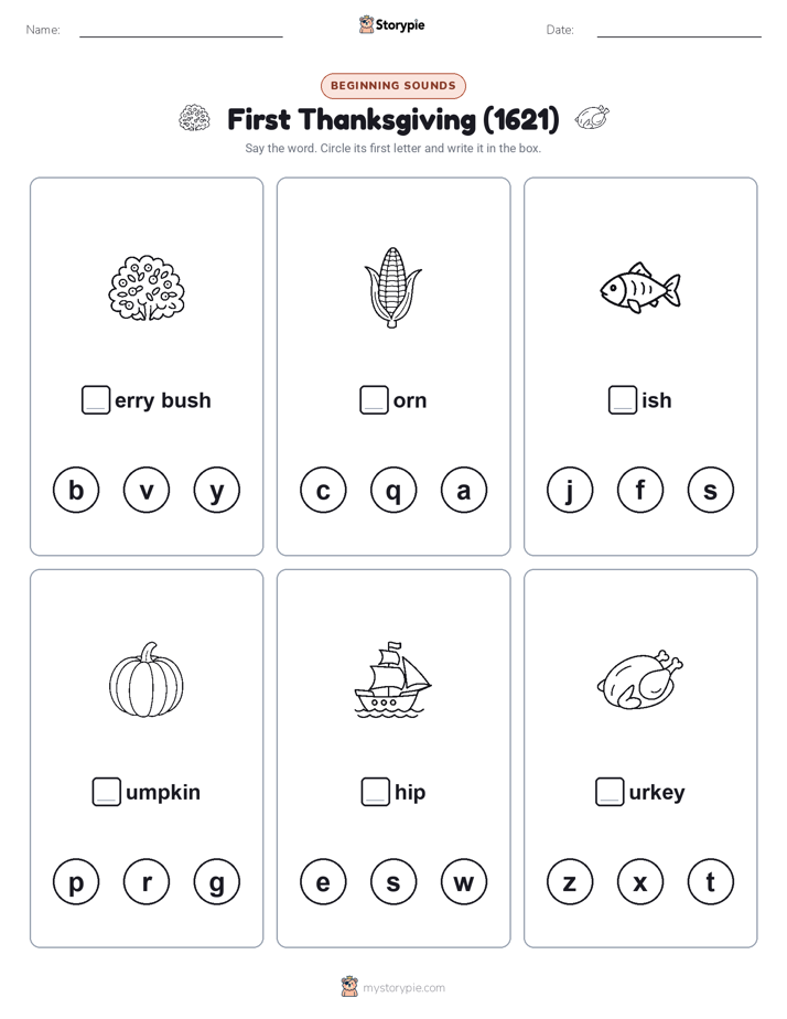 Beginning Sounds