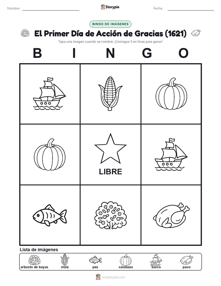 Bingo de Imágenes