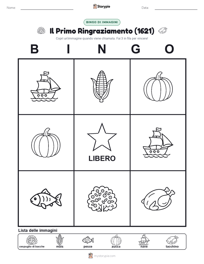 Bingo delle Immagini