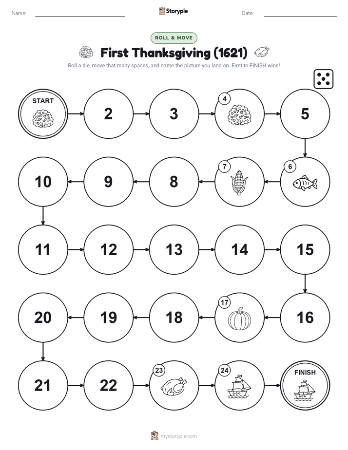 Roll & Move Game