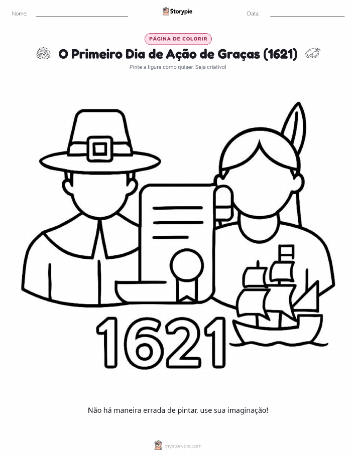 Página para colorir