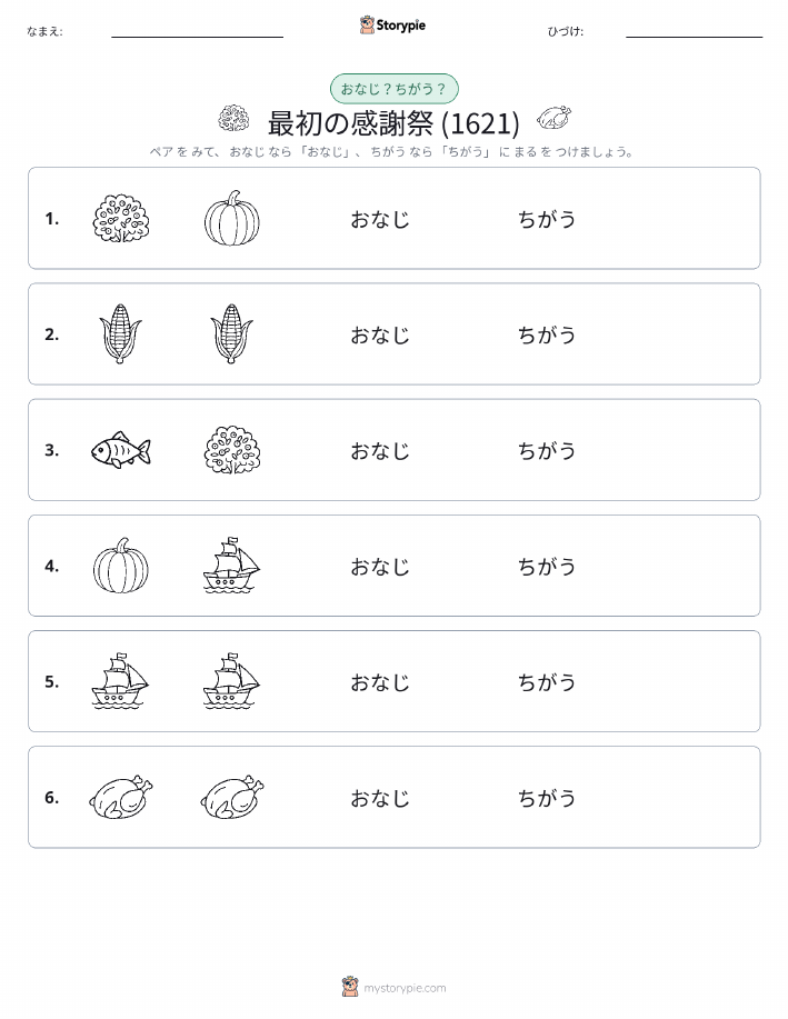 同じか違うか
