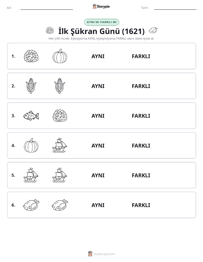 Aynı mı Farklı mı