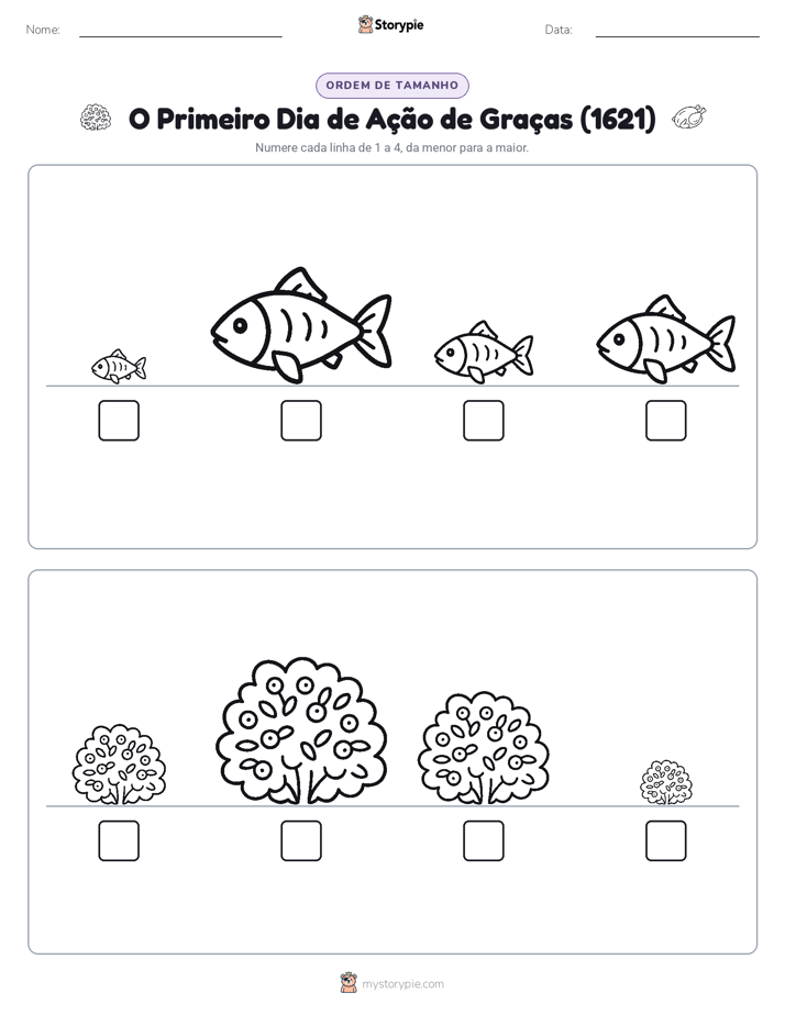 Ordem de Tamanho