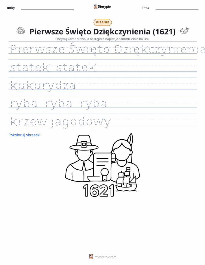 Ćwiczenie Pisania