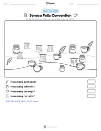 Seneca Falls Convention printable worksheet preview