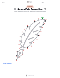 Seneca Falls Convention printable worksheet preview