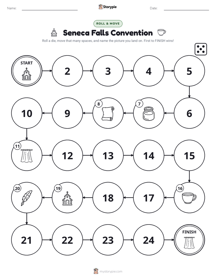 Roll & Move Game