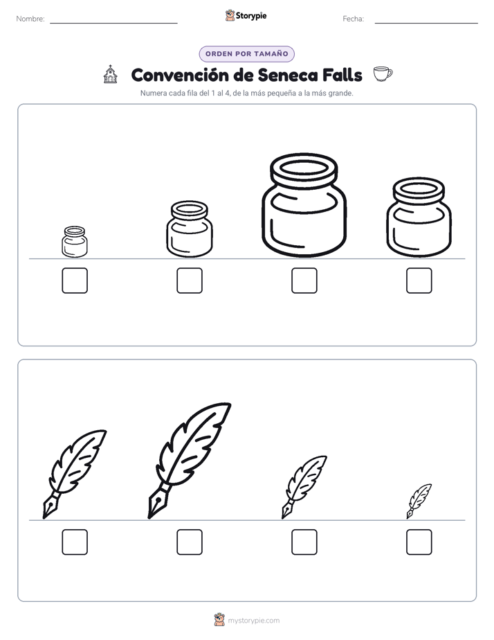 Orden de Tamaños