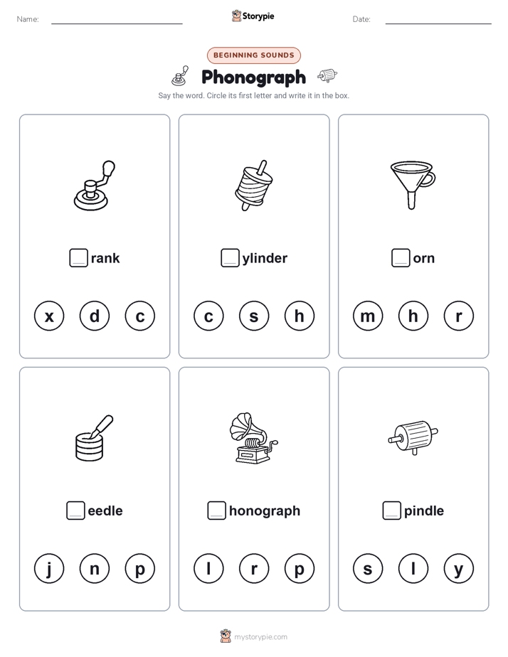 Beginning Sounds
