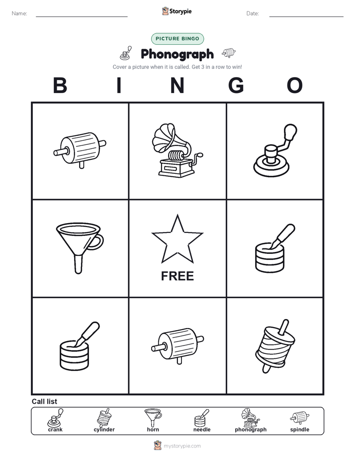 Picture Bingo