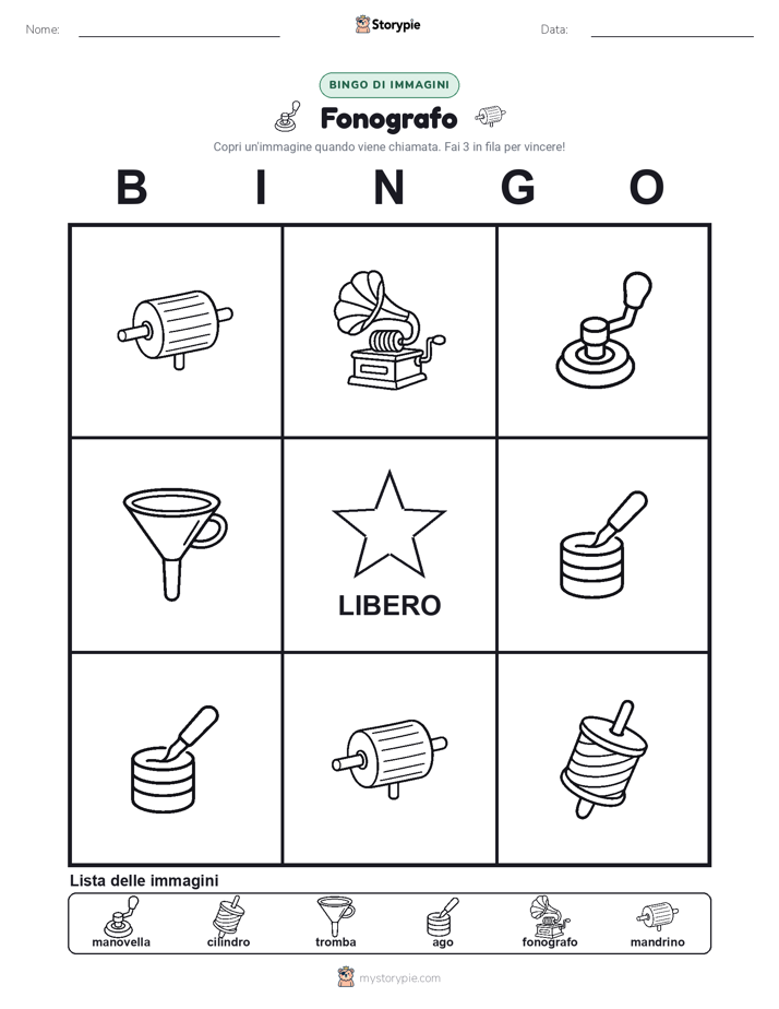 Bingo delle Immagini