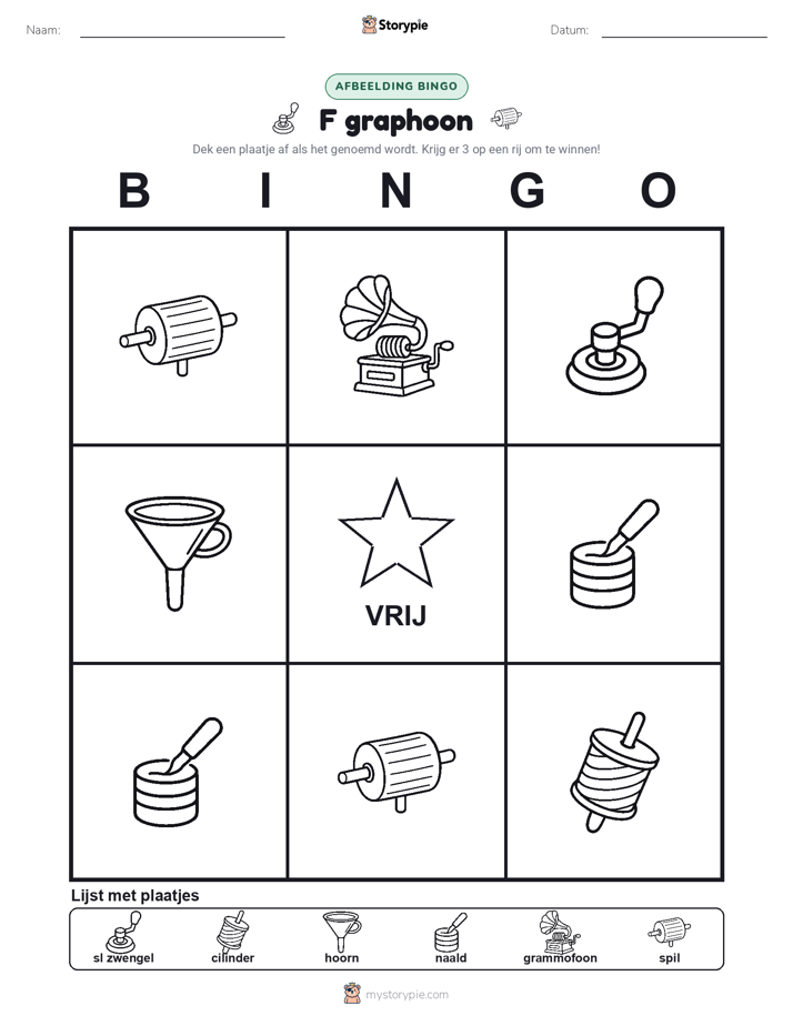 Afbeelding Bingo
