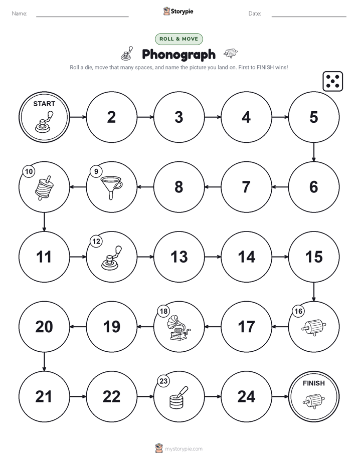 Roll & Move Game