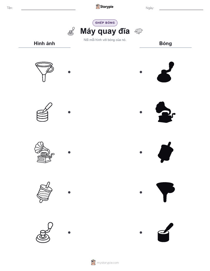 Ghép Hình Bóng