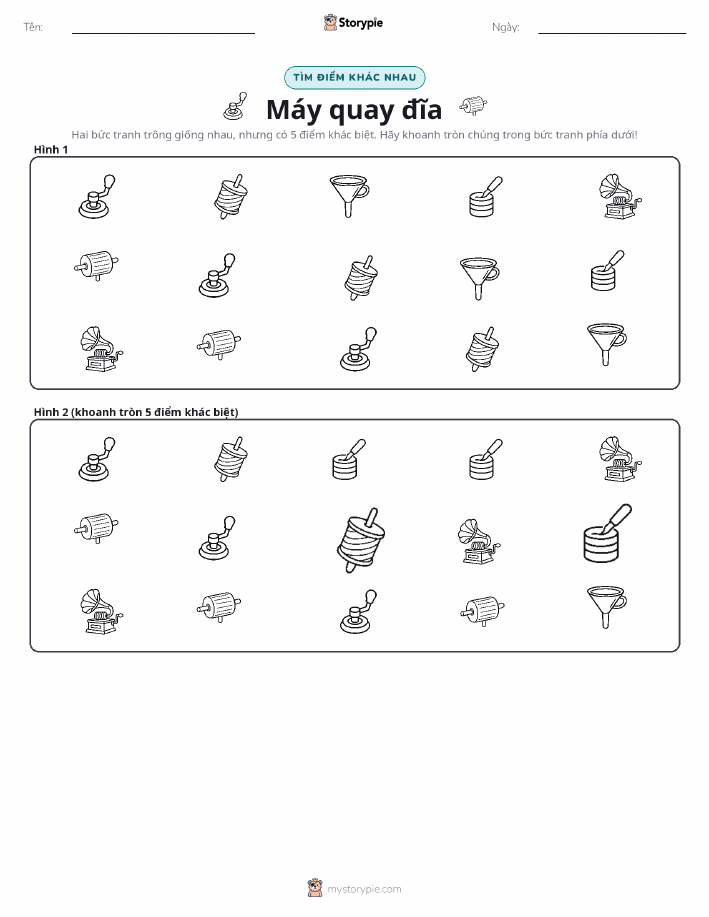 Tìm Sự Khác Biệt