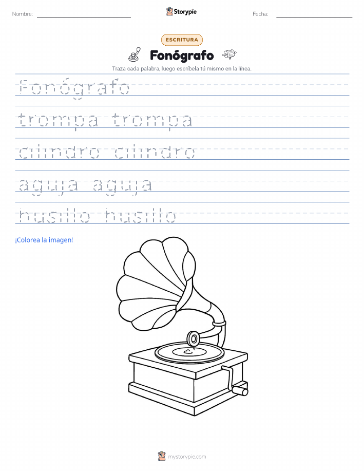 Práctica de Escritura