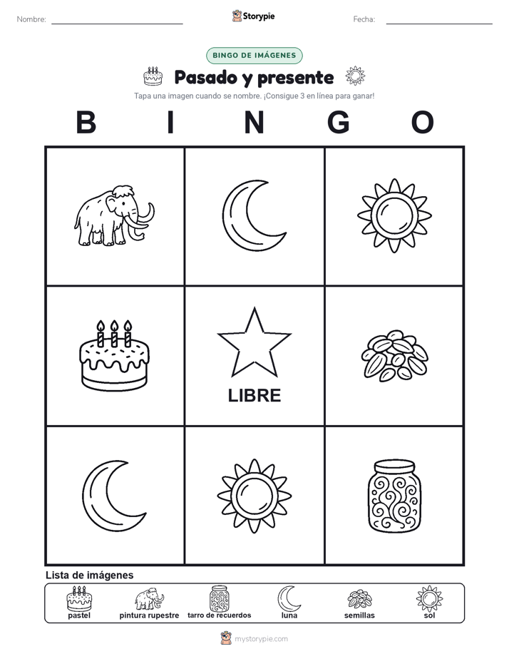 Bingo de Imágenes
