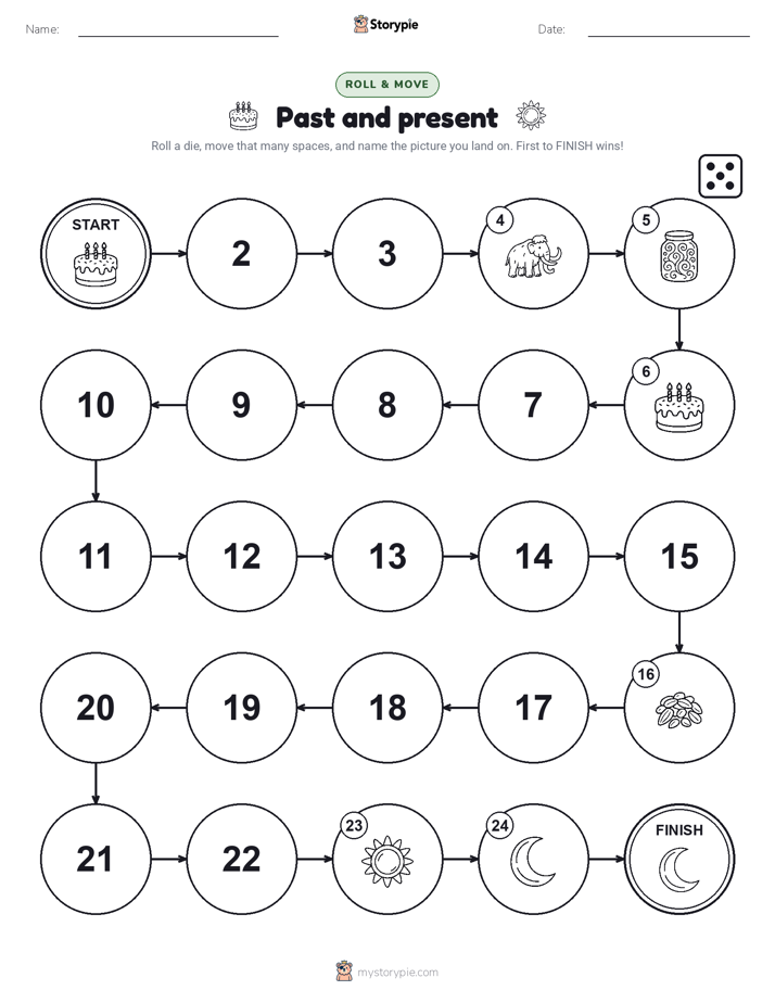 Roll & Move Game