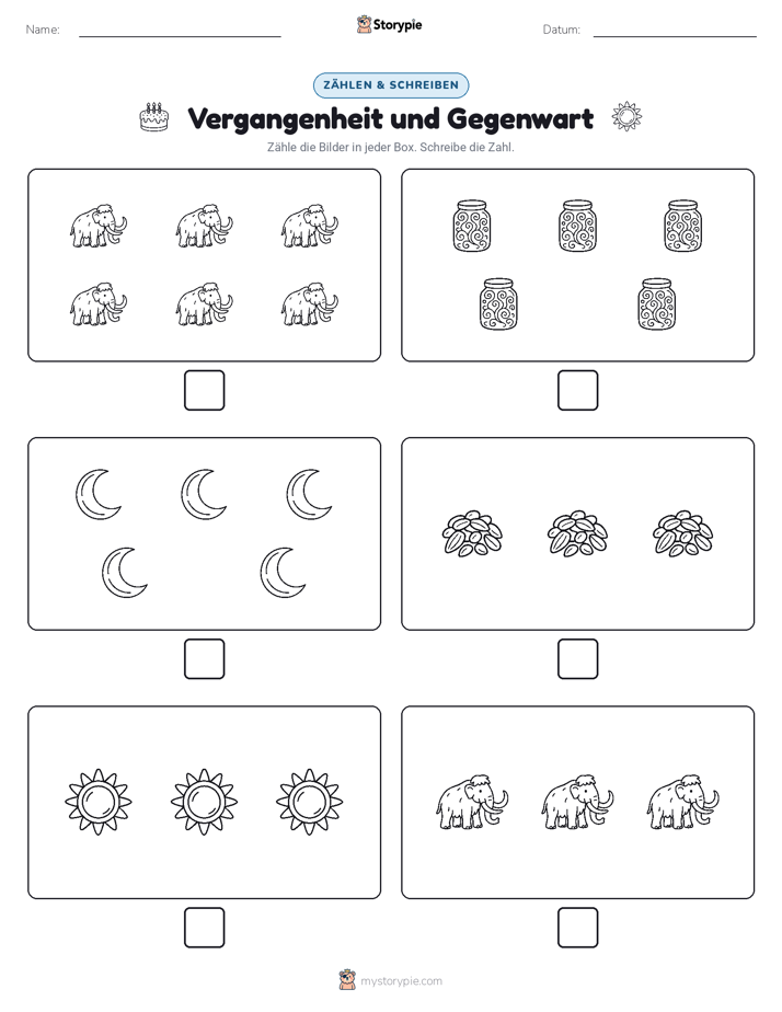 Zählen & Schreiben