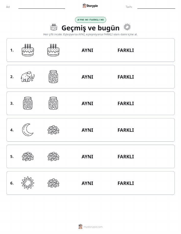 Aynı mı Farklı mı