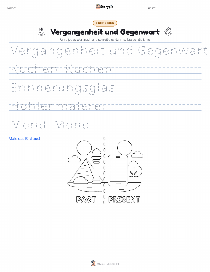 Schreibübung