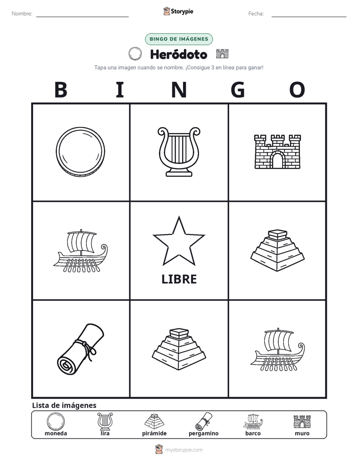 Bingo de Imágenes