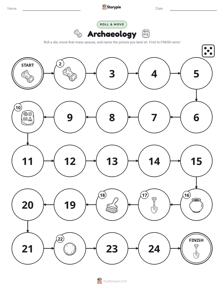 Roll & Move Game