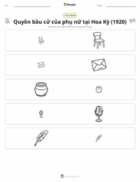 Xem trước tài liệu in sẵn Quyền bầu cử của phụ nữ ở Hoa Kỳ (1920)