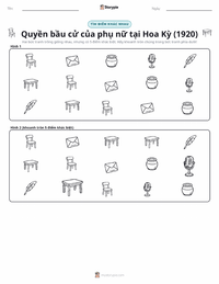 Xem trước tài liệu in sẵn Quyền bầu cử của phụ nữ ở Hoa Kỳ (1920)