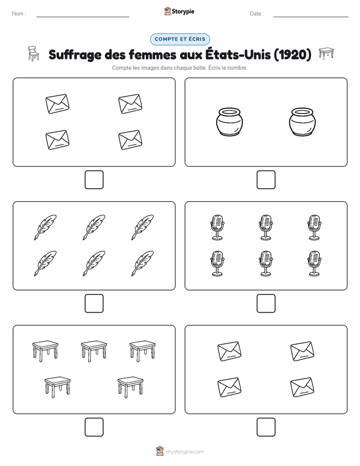 Compter & Écrire