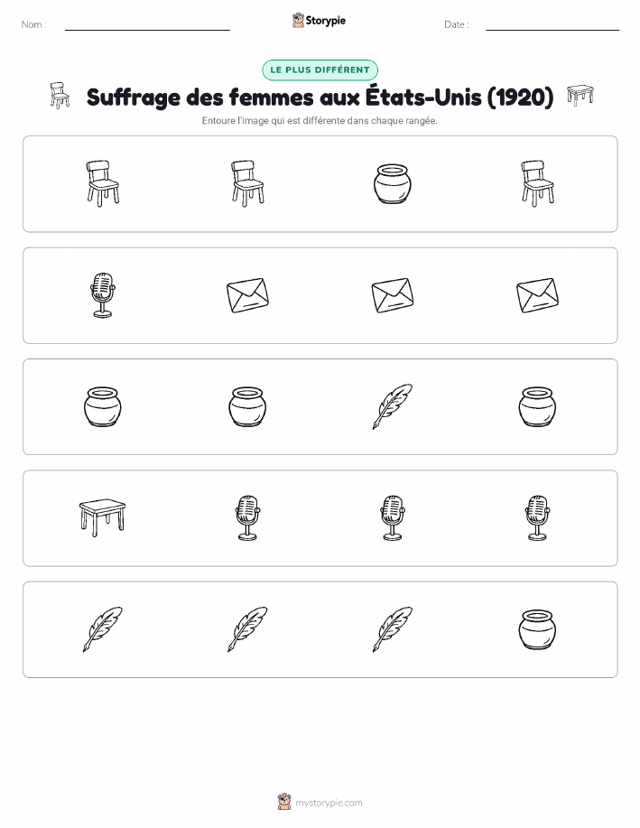 Celui qui ne correspond pas