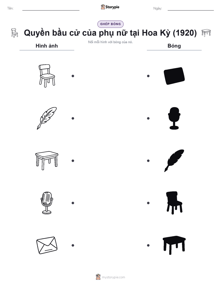 Ghép Hình Bóng