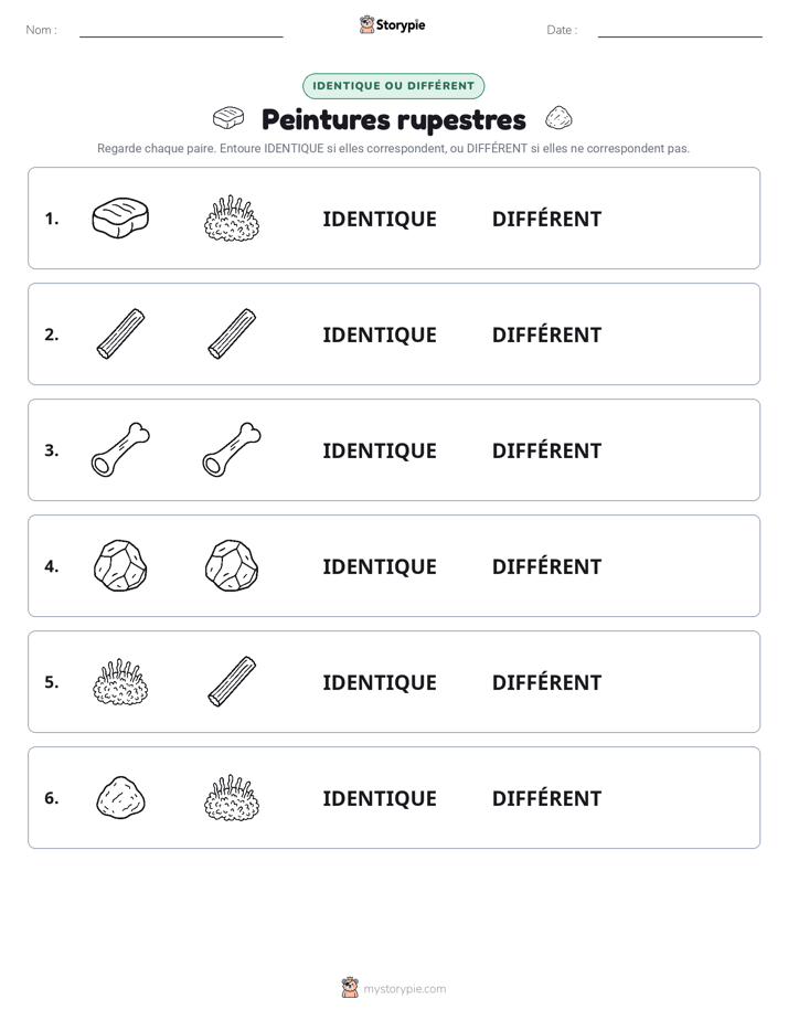 Identique ou Différent