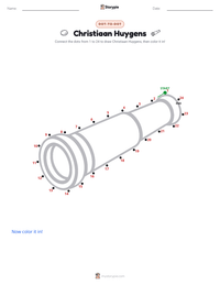 Christiaan Huygens printable worksheet preview