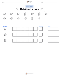 Christiaan Huygens printable worksheet preview
