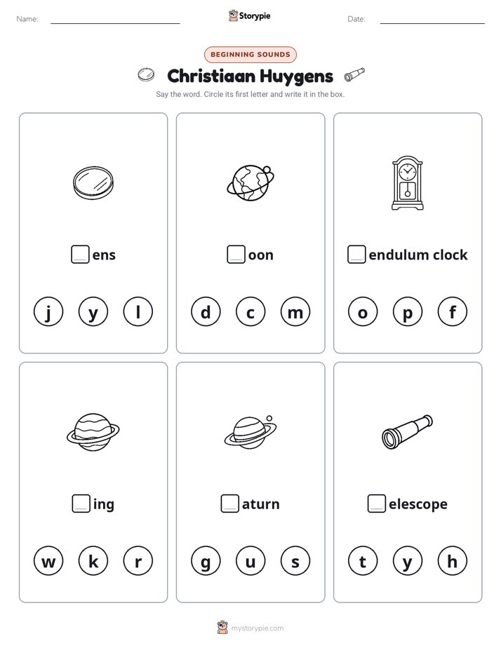 Beginning Sounds