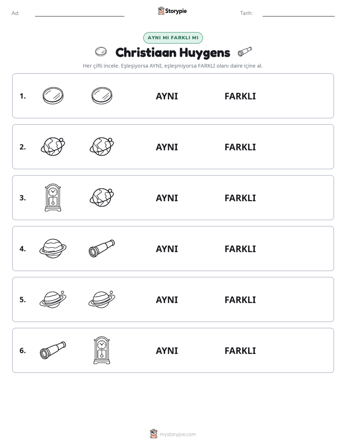 Aynı mı Farklı mı
