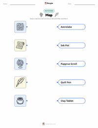 Map printable worksheet for kids