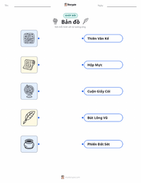 Tài liệu in sẵn Bản đồ cho trẻ em